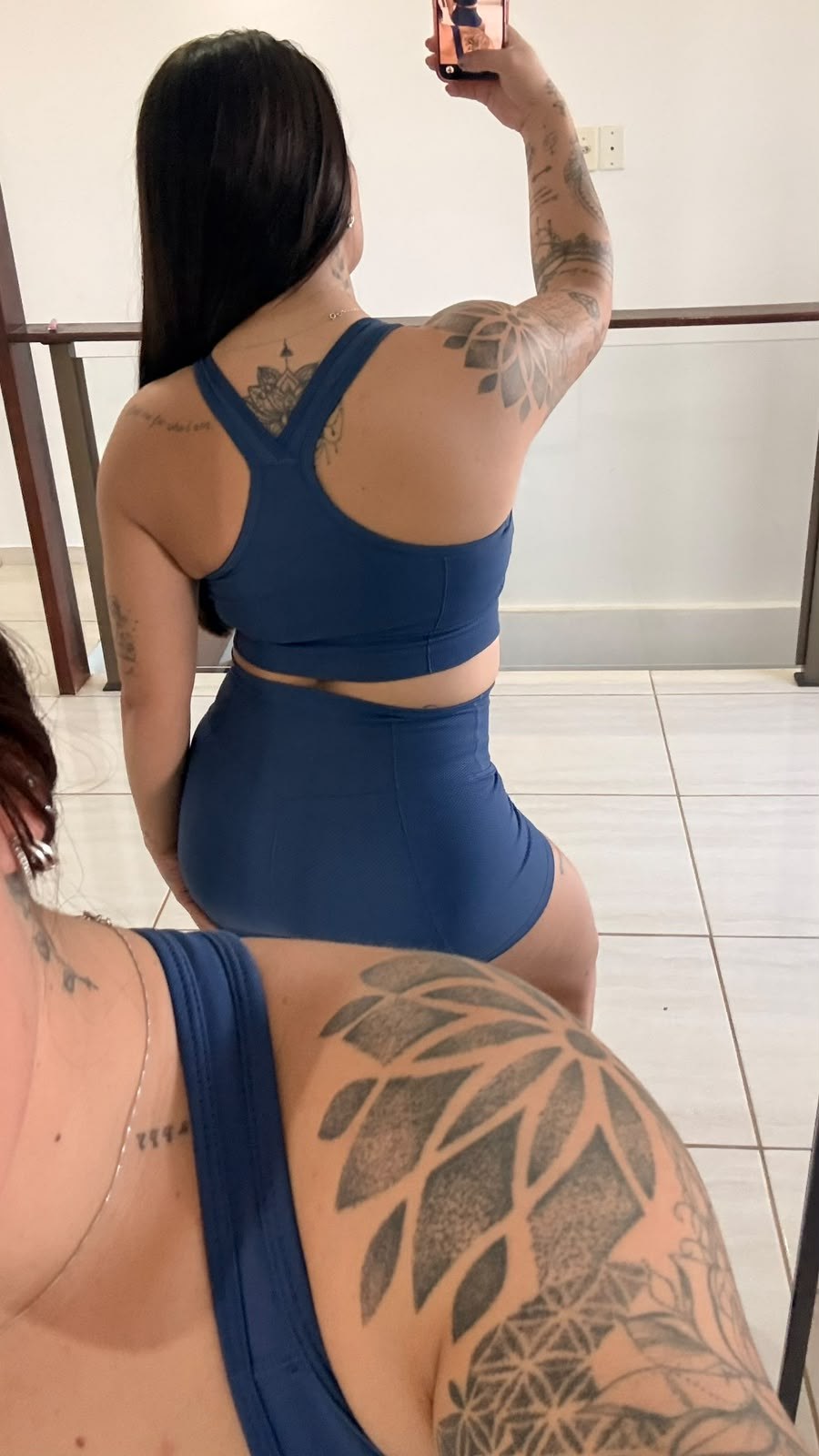 Conjunto Textura Fit em uso